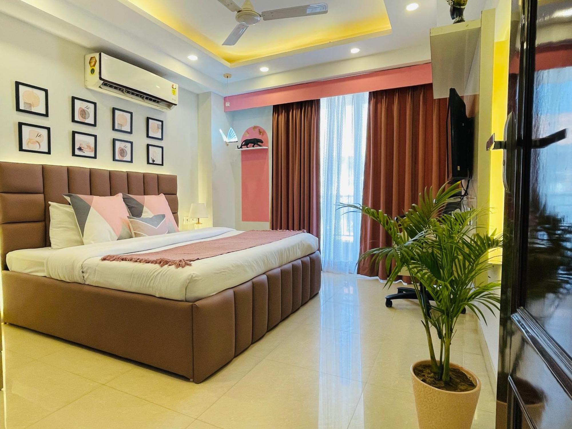 Bedchambers Medicity Serviced Apartments In Gurgaon Exterior foto
