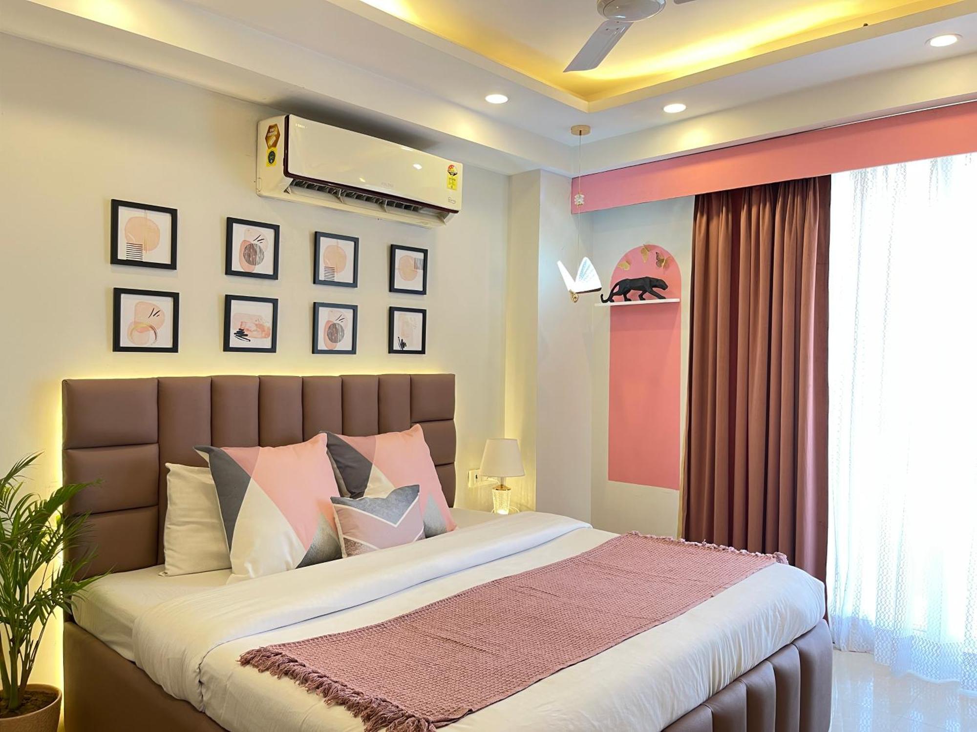 Bedchambers Medicity Serviced Apartments In Gurgaon Exterior foto